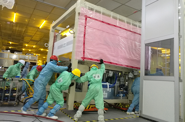 無塵室內設備搬遷